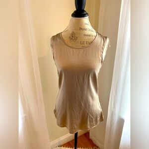 Intimissimi modal and silk top in cream color